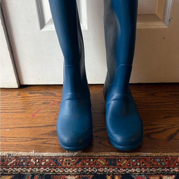 Hunter Shoes - Blue Rain Boots